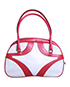 Vintage Bowling Bag, back view